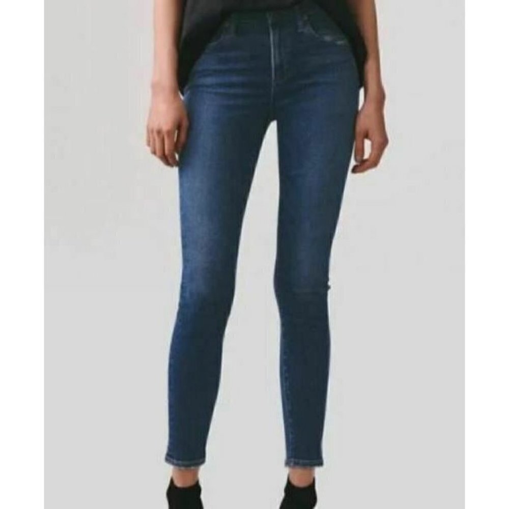 NWOT Agolde Sophie Ankle Tame Jean Womens 25 Blue